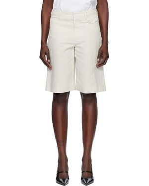 Max Mara Off- Eric Shorts - Natural