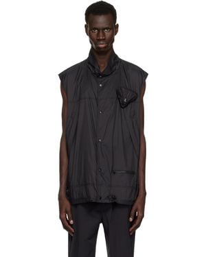 Toga Virilis Ripstop Vest - Black
