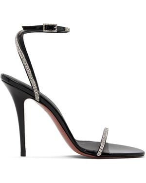 AMINA MUADDI Diamante 105 Heeled Sandals - Black