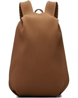 Homme Plissé Issey Miyake Pleats Backpack - Brown