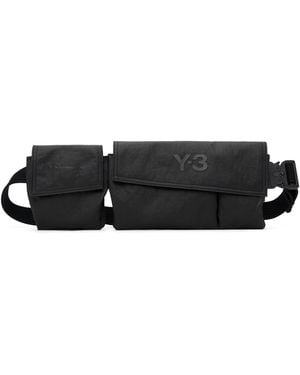 Y-3 Multi Pocket Sling Pouch - Black