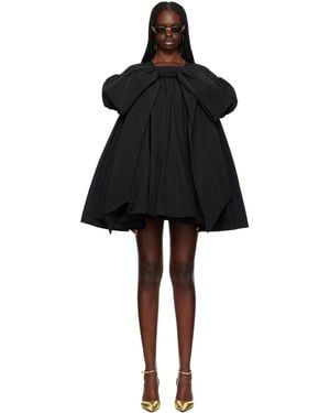 VAQUERA Bow Minidress - Black