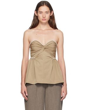 Kika Vargas Hebe Top - Natural