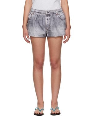 Acne Studios Printed Shorts - Blue