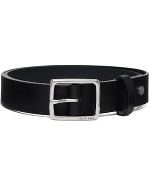 Rag & Bone Ragbone Boyfriend Leather Belt - Black
