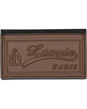 Lanvin 'Catch By Two Fold Card Holder - Black