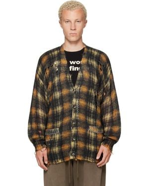 R13 Oversized Cardigan - Brown