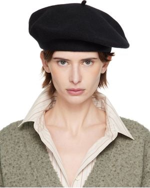 Maison Margiela Felted Wool Hat - Black