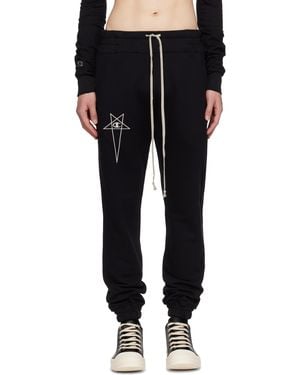 Rick Owens Champion Edition Joggers Joggers - Black