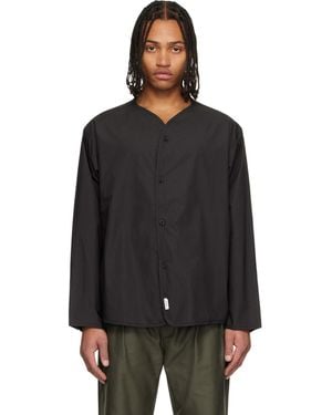 WTAPS Scout 01 Ls Shirt - Black