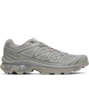 Salomon グレー Xt-6 スニーカー - ブラック