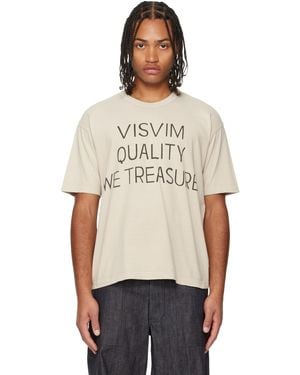 Visvim Jumbo S/S Dmgd T-Shirt - Black