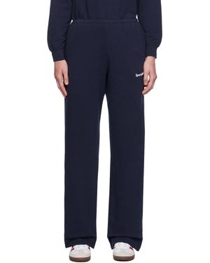 Sporty & Rich ネイビー Wellness ラウンジパンツ - ブルー