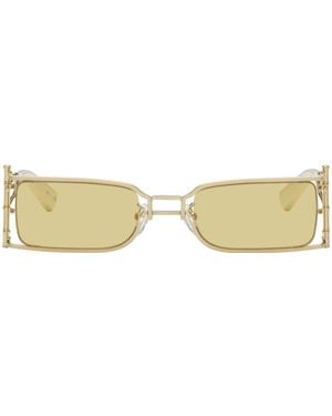 Feng Chen Wang Ssense Exclusive Bamboo Sunglasses - Black