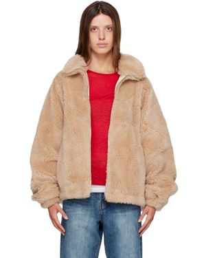 R2W Falco Oversized Wool Slik Jacket - Red