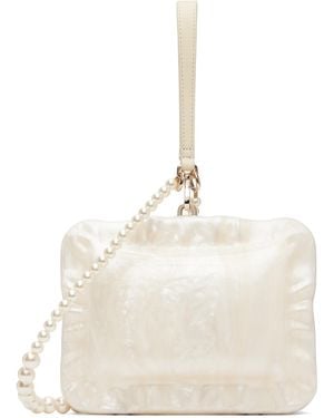 Simone Rocha Pearl Crossbody Pillowcase Bag - Natural