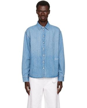 Jacquemus 'The Simon Denim' Shirt - Blue