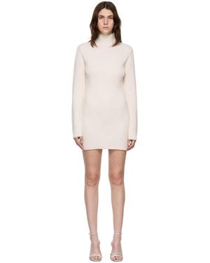 GAUGE81 Off-white Wool Herning Dress - Multicolor