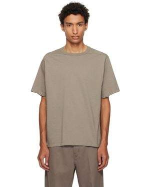 Rick Owens Taupe Tower Brad T-Shirt - Grey