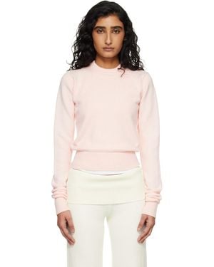 Skims 'Sweater Knits' Ribbed Long Sleeve Fitted Jumper - Multicolour