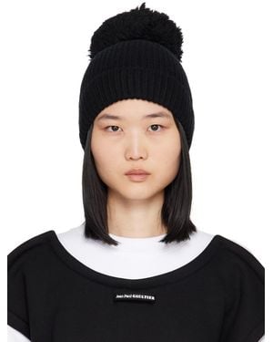 Jean Paul Gaultier The Pompom ビーニー - ブラック