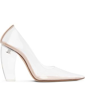 Victoria Beckham Transparent Pump Plexi Heels - Black