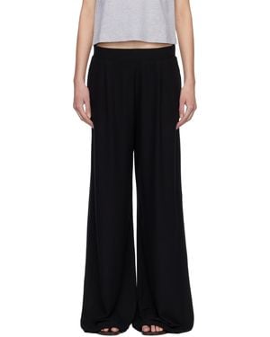 Leset Lauren Pleated Pocket Trousers - Black