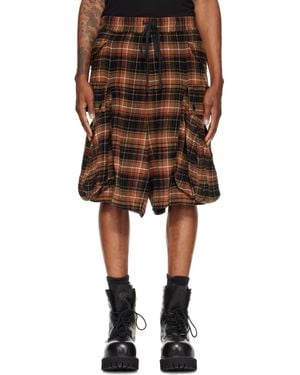 R13 Jumbo Shorts - Brown