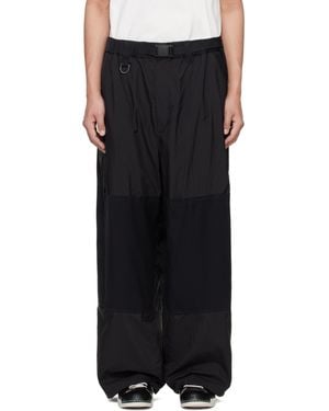 Y-3 Nylon Trousers - Black