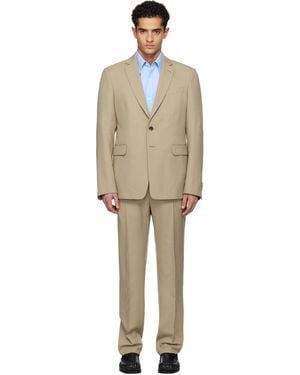 Dries Van Noten Single-Breasted Suit - Black