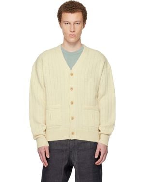 Visvim Off- Knit Cardigan - Natural