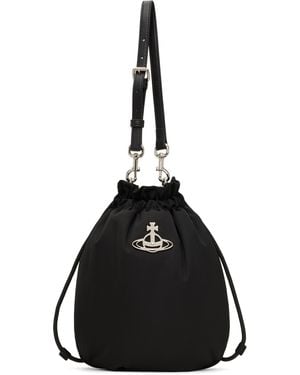 Vivienne Westwood Drawstring Pouch Set Bag - Black