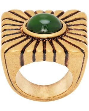 Versace Circe Ring - Metallic