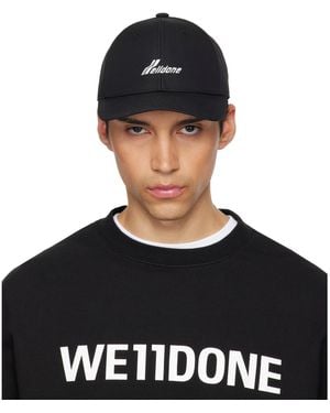 we11done 'Se11Done' Cap - Black