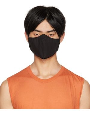 Rick Owens Self-Tie Face Mask - Green