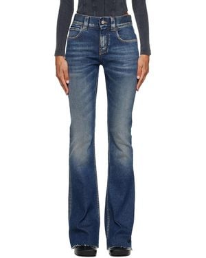 Balenciaga Slim Fit Bootcut Jeans - Blue