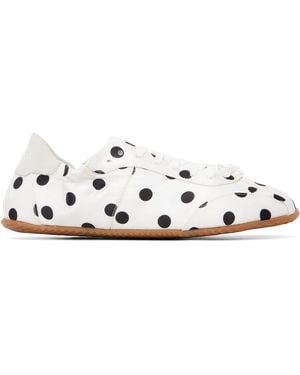 Abra Ballerina Dots Trainers - Black