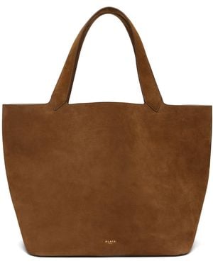 Alaïa Tan 'Le Cabas' Tote - Brown