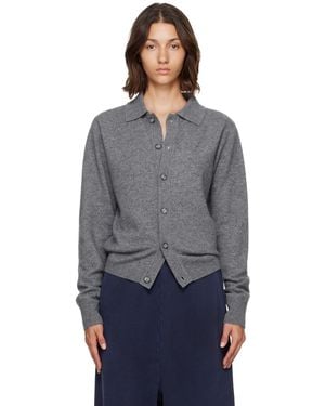 Entire studios Ledge Cashmere Cardigan - Grey