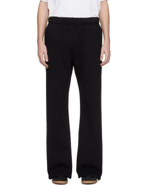 Les Tien Heavyweight Bell Bottom Sweatpants - Black