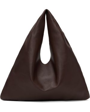The Row Petit Cabas Bindle Brun - Marron