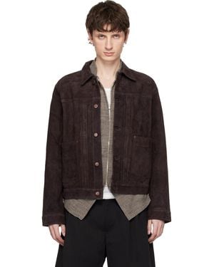 Nudie Jeans Dante Ii Suede Jacket - Black