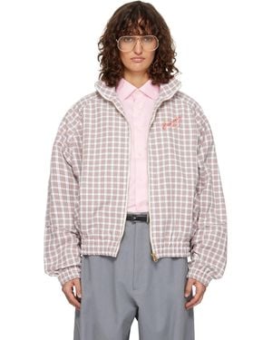 Willy Chavarria Ruff Rider Track Jacket - White