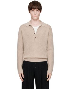Jacquemus 'The Pallone' Polo - Natural