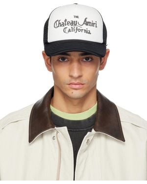Amiri 'Chateau Foam Trucker Cap - Black