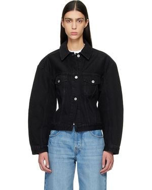 Jacquemus Le Paysan 'The De-Nîmes' Denim Jacket - Black