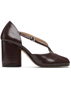 Maison Margiela Tabi Décolleté Heeled Sandals - Black