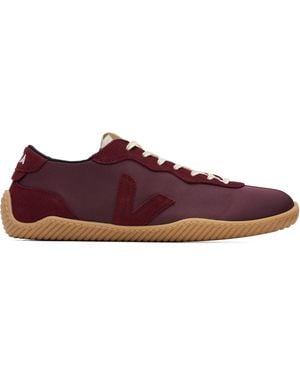 Veja Burgundy Baserange Edition Jitsu Nolyn Sneakers - Red
