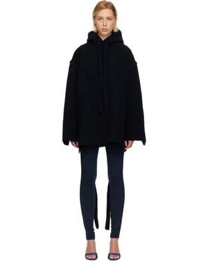 OTTOLINGER Felted Scuba Anorak - Black