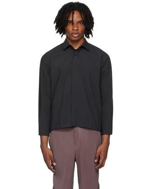 Issey Miyake Relaxed Shirt - Black